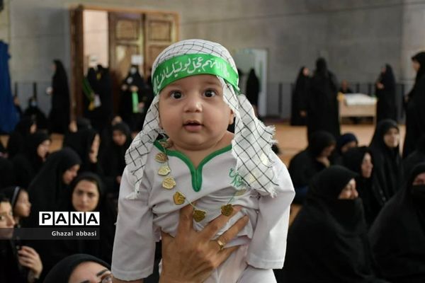 همایش شیرخوارگان حسینی با مهمانانی از جنس آسمان درمحمود آباد