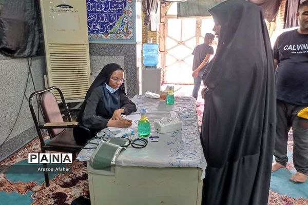 اجرای طرح ویزیت و داروی رایگان  کانون بسیج جامعه پزشکی بندرامام خمینی (ه)