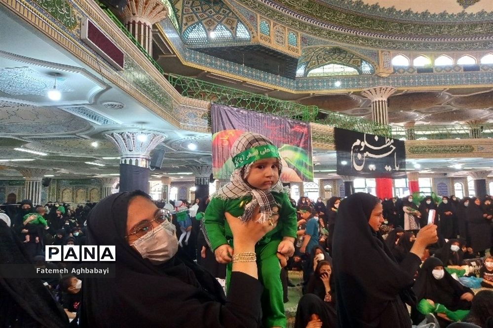 برگزاری همایش شیرخوارگان حسینی در مصلی امام خمینی (ره )شهرکرد