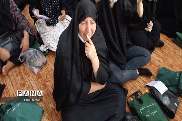 تشییع پیکر دو شهید مدافعان حرم در محمودآباد