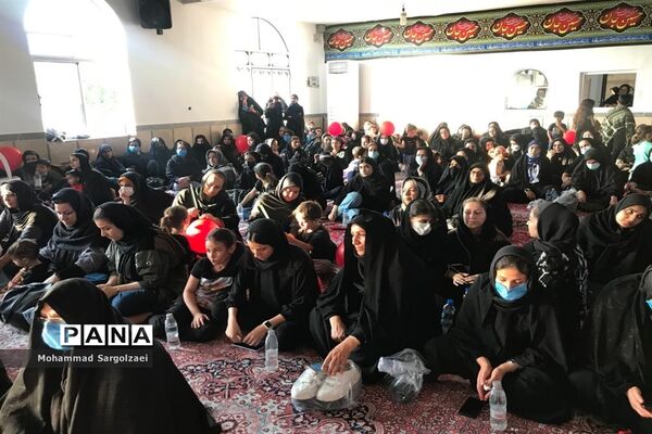 گردهمایی شیرخوارگان حسینی در پلنگ آزاد میاندورود
