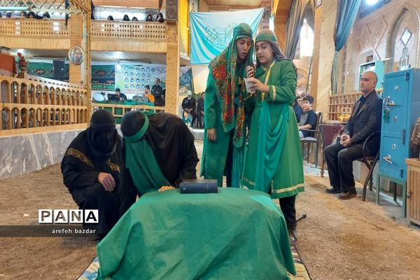 مراسم تعزیه خوانی در بلده