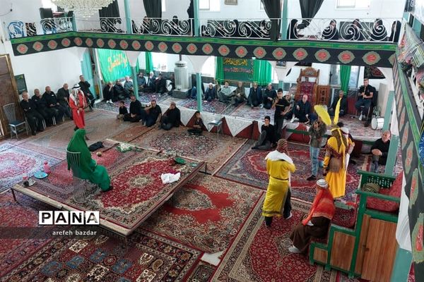 مراسم تعزیه خوانی در بلده