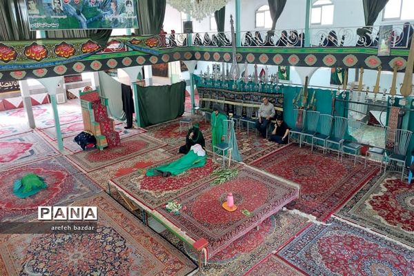 مراسم تعزیه خوانی در بلده