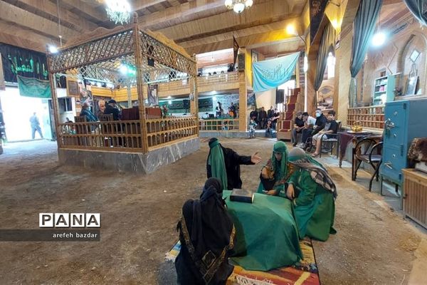 مراسم تعزیه خوانی در بلده