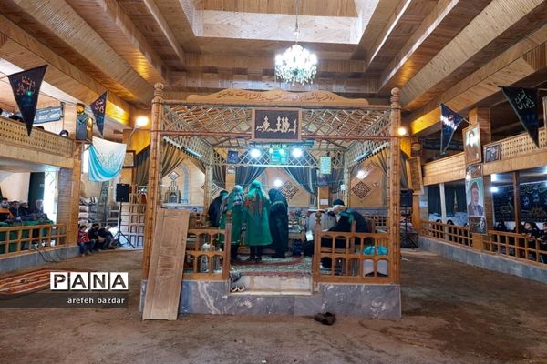 مراسم تعزیه خوانی در بلده