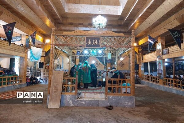 مراسم تعزیه خوانی در بلده