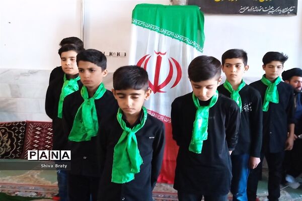 همایش شیرخوارگان حسینی در تکیه علی اصغری کندر