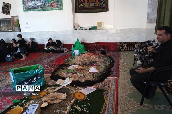 همایش شیرخوارگان حسینی در تکیه علی اصغری کندر