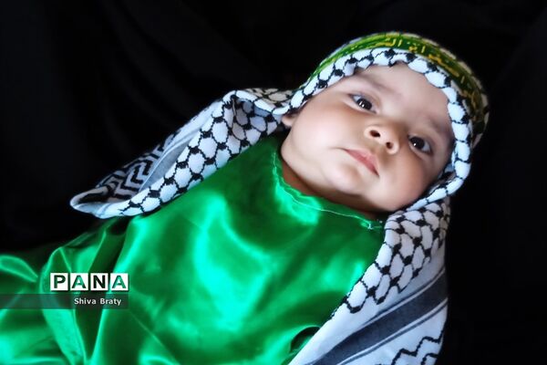 همایش شیرخوارگان حسینی در تکیه علی اصغری کندر