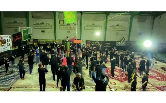 مراسم علم کشی هیات افاغنه شهرستان پارسیان/فیلم