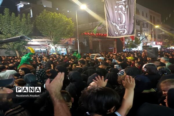 برگزاری مراسم عزاداری امام حسین(ع)در شهرستان بهارستان