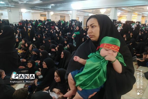 سوگواره شیرخوارگان حسینی در قم، جعفریه و کرمجگان-3