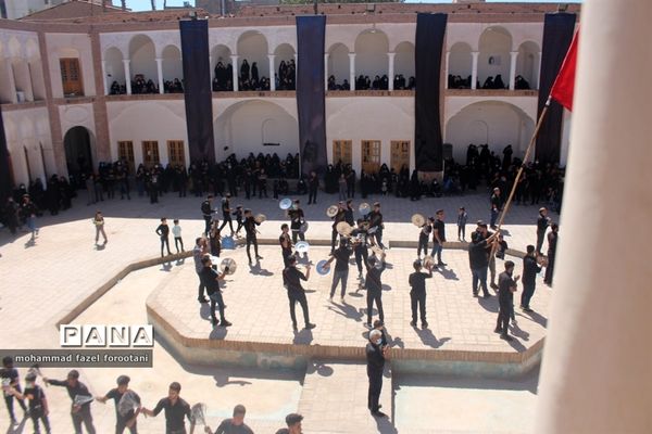 عزاداری هیات بیرجند در حسینیه امام رضا (ع)