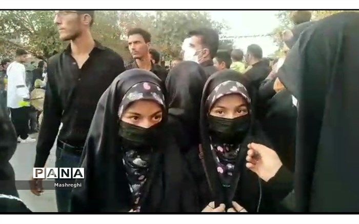 برگزاری مراسم عزاداری در شهرستان کاشان/ فیلم