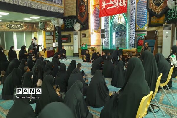عزاداری نوجوانان منطقه ۱۳ در هیات منتظران موعود