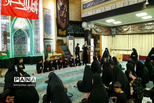 عزاداری نوجوانان منطقه ۱۳ در هیات منتظران موعود