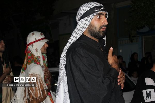 مراسم نمادین عزاداری قوم بنی اسد در گلوگاه