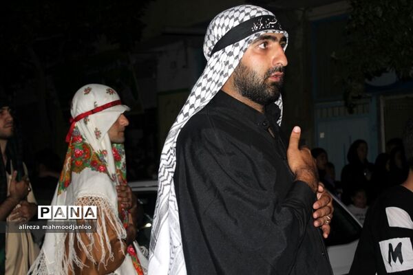 مراسم نمادین عزاداری قوم بنی اسد در گلوگاه