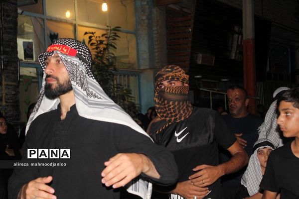 مراسم نمادین عزاداری قوم بنی اسد در گلوگاه