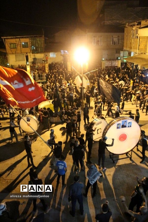 مراسم نمادین عزاداری قوم بنی اسد در گلوگاه