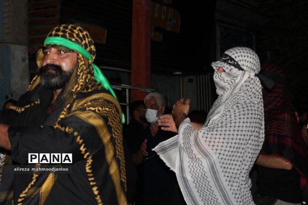 مراسم نمادین عزاداری قوم بنی اسد در گلوگاه