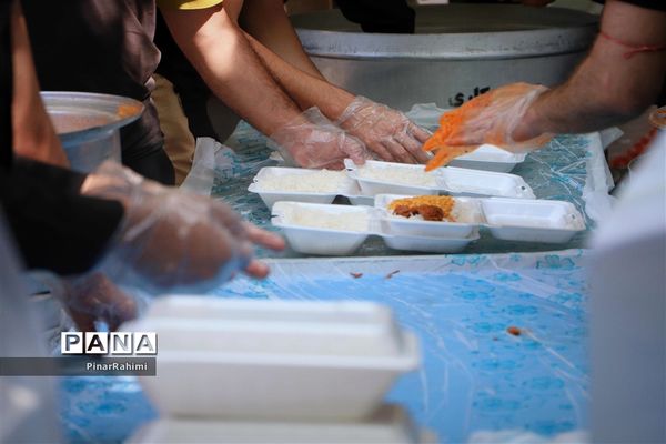 نذرواره ۷۲ خوان احسان حسینی در تبریز