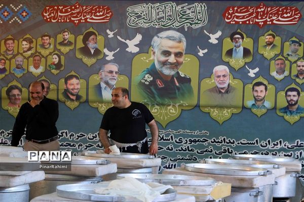 نذرواره ۷۲ خوان احسان حسینی در تبریز