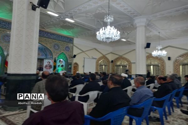 چهلمین سالگرد معلم شهید سردار یوسف براهنی‌فر در کاشمر