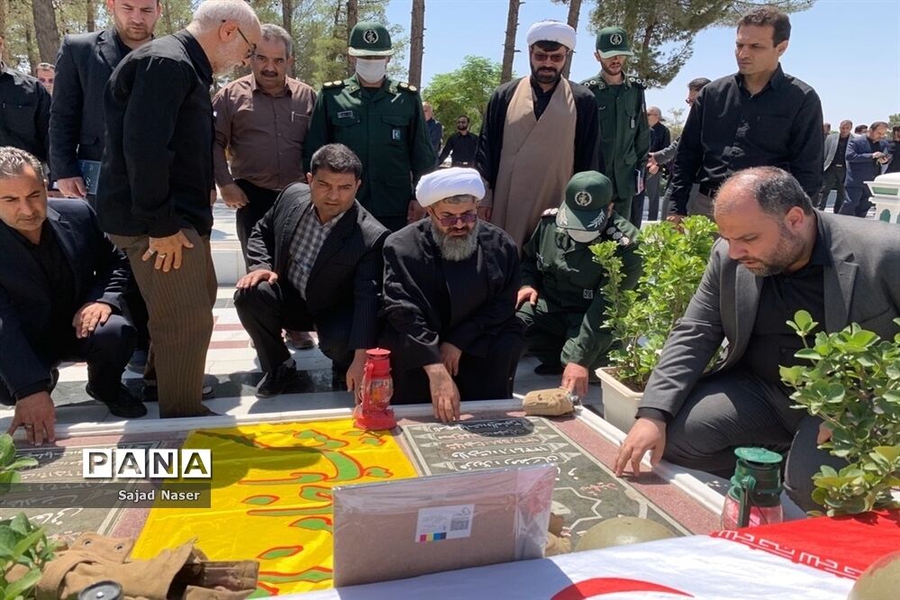 چهلمین سالگرد معلم شهید سردار یوسف براهنی‌فر در کاشمر