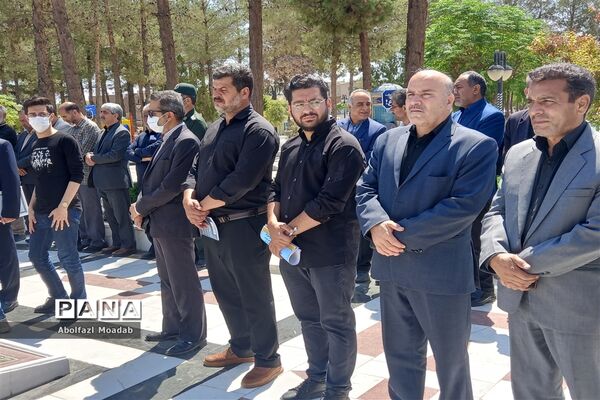 چهلمین سالگرد معلم شهید سردار یوسف براهنی‌فر در کاشمر