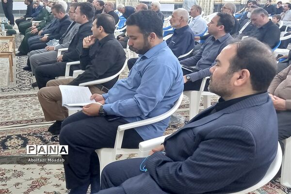 چهلمین سالگرد معلم شهید سردار یوسف براهنی‌فر در کاشمر