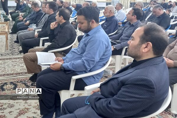 چهلمین سالگرد معلم شهید سردار یوسف براهنی‌فر در کاشمر