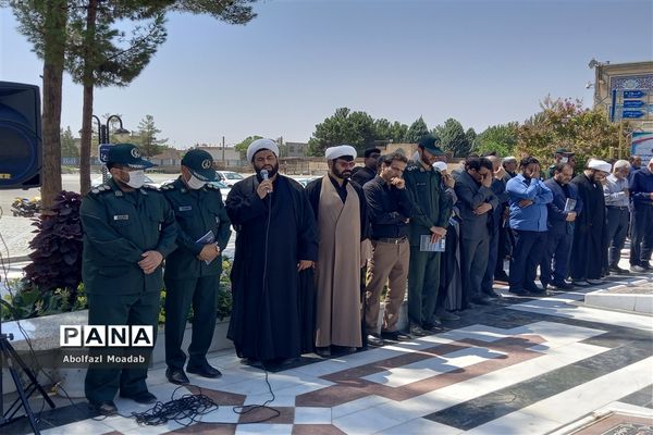 چهلمین سالگرد معلم شهید سردار یوسف براهنی‌فر در کاشمر