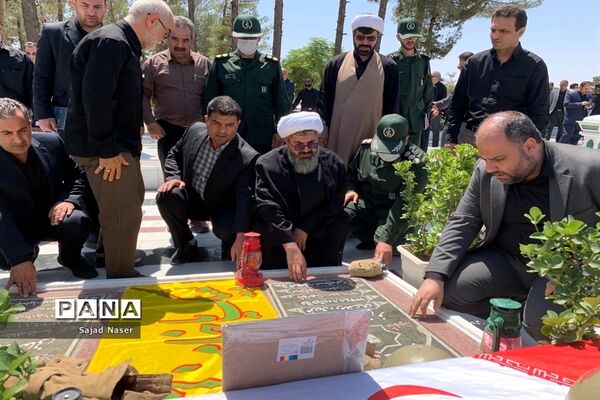 چهلمین سالگرد معلم شهید سردار یوسف براهنی‌فر در کاشمر