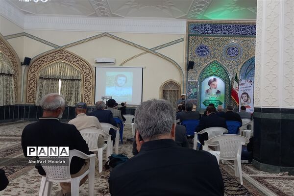 چهلمین سالگرد معلم شهید سردار یوسف براهنی‌فر در کاشمر
