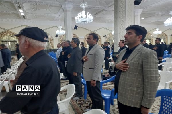 چهلمین سالگرد معلم شهید سردار یوسف براهنی‌فر در کاشمر