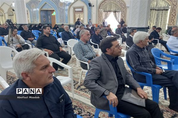چهلمین سالگرد معلم شهید سردار یوسف براهنی‌فر در کاشمر