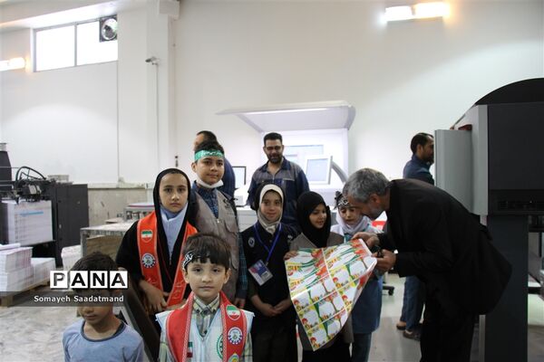 بازدید خبرنگاران پانا از روزنامه خراسان