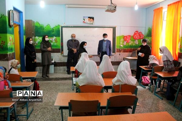 بازدید از کلاس‌های تابستانه پیشتازان  بوشهر