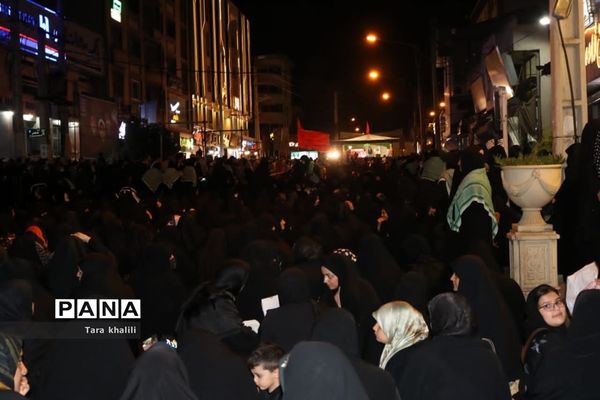 وداع با پیکر مدافع حرم سردار شهید رحیم کابلی در شهرستان بهشهر