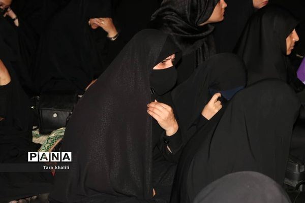 وداع با پیکر مدافع حرم سردار شهید رحیم کابلی در شهرستان بهشهر