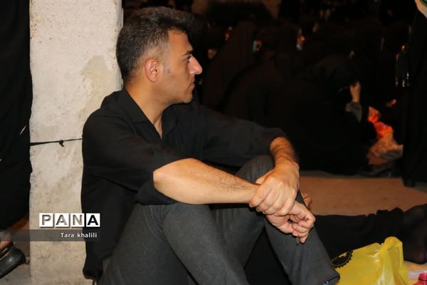 وداع با پیکر مدافع حرم سردار شهید رحیم کابلی در شهرستان بهشهر