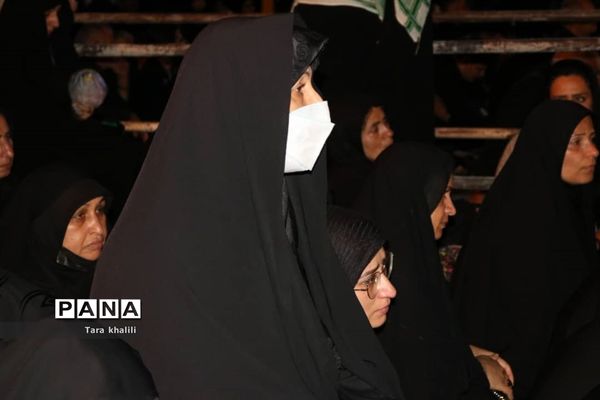 وداع با پیکر مدافع حرم سردار شهید رحیم کابلی در شهرستان بهشهر