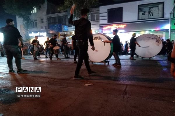 سوگواری مردم پاکدشت در شب تاسوعای حسینی
