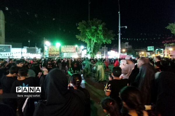 سوگواری مردم پاکدشت در شب تاسوعای حسینی
