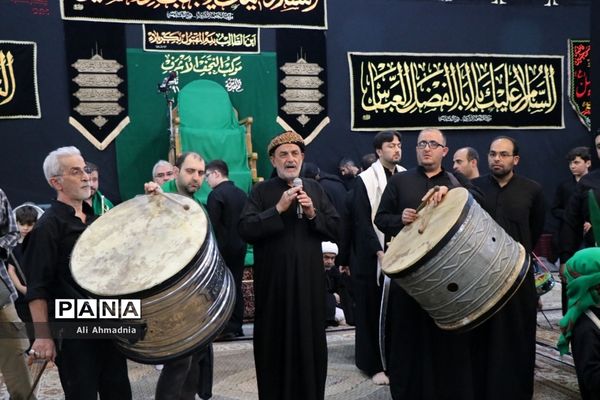 آیین عزاداری «مشق شمشیر» نجفی‌های مقیم قم