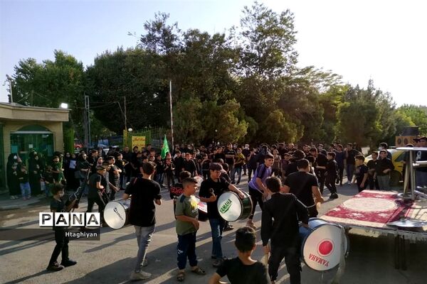 برگزاری سوگواره احلی من العسل در شهرستان شاهین شهر