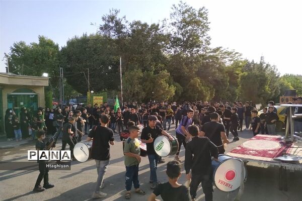 برگزاری سوگواره احلی من العسل در شهرستان شاهین شهر