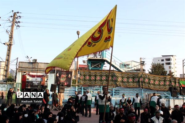 عزاداری  تاسوعا حسینی اینبار شکوهمندتر از همیشه در محمود آباد